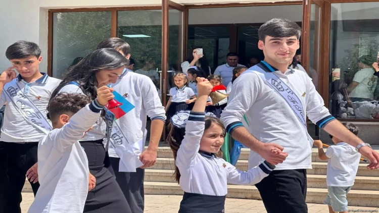 Xankəndidə 37 ildən sonra “Son zəng” - FOTO