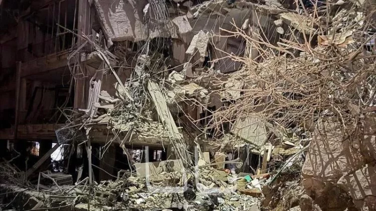 Tel-Əvivdə bina çökdü - VİDEO