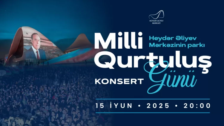 Heydər Əliyev Mərkəzinin parkında Milli Qurtuluş Gününə həsr olunan konsert keçiriləcək