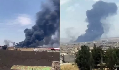 İkinci dalğa başladı - İsrail İranın bu şəhərlərini bombalayır -  VİDEO - FOTO