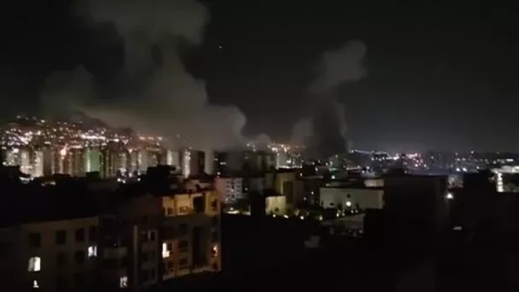 İsrail İrandakı hədəflərə zərbələr endirib - VİDEO