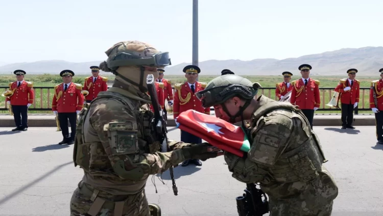 Türkiyə hərbçiləri təlimdə iştirak üçün Azərbaycana yola düşdü - FOTO