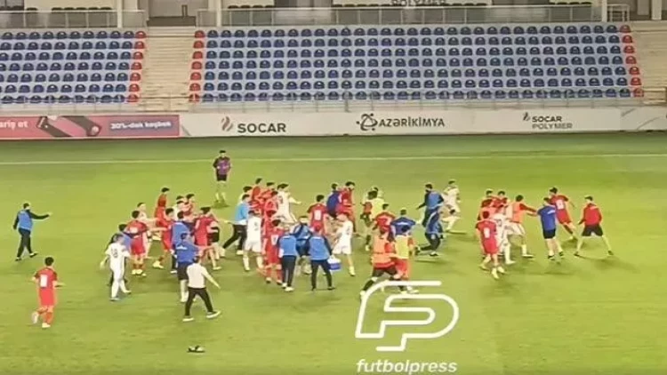 Yoldaşlıq görüşü sonrası kütləvi dava - VİDEO