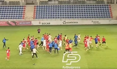 Yoldaşlıq görüşü sonrası kütləvi dava - VİDEO