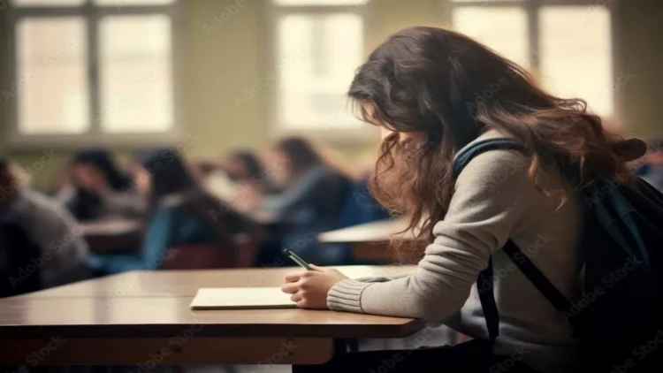 Dərsdə BİABIRÇILIQ: tələbə qız elə geyimdə dərsdə oturdu ki... - VİDEO