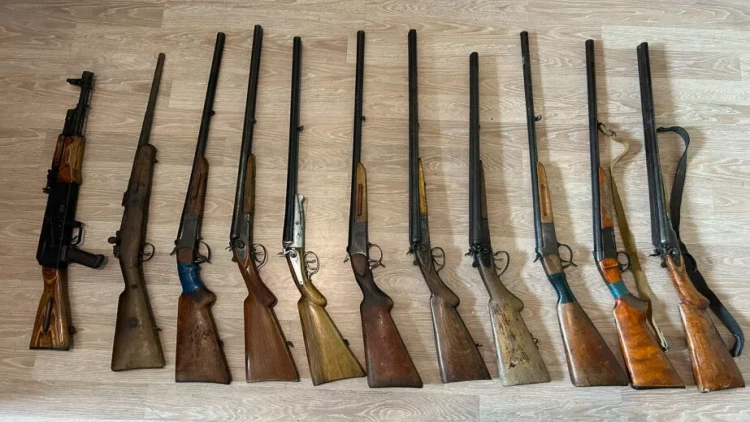 Ötən gün qanunsuz saxlanılan silah-sursat aşkar edilib
