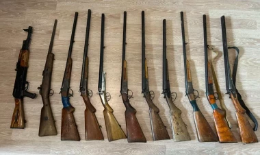 Ötən gün qanunsuz saxlanılan silah-sursat aşkar edilib