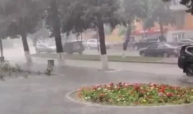 Hazırda Xankəndi... - VİDEO