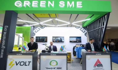 Bakı Enerji Həftəsində KOBİA tərəfindən KOB-ların yaşıl iqtisadiyyata keçidi və Bakı İqlim Bəyannaməsi təşviq olunur - FOTO