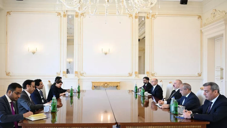 Prezident İlham Əliyev Pakistanın neft nazirini qəbul edib - FOTO