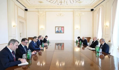 Prezident İlham Əliyev Türkiyənin energetika və təbii sərvətlər nazirini qəbul edib - VİDEO - FOTO