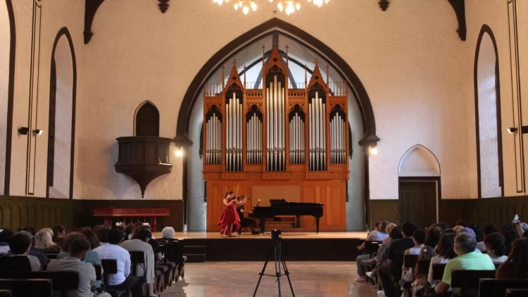 Bülbül adına Orta ixtisas Musiqi Məktəbinin müəllimi Zərifə Alxazovanın sinif konserti keçirilib - FOTO