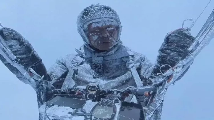 Paraşüt təlimi kabusa çevrildi - 8 min metr hündürlükdə... - VİDEO