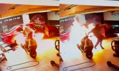 Avtomobil yuyan kişi faciəli şəkildə ÖLDÜ - ANBAAN VİDEO