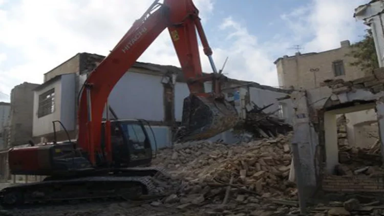 Bakıda böyük söküntü işləri başladı, park salınacaq