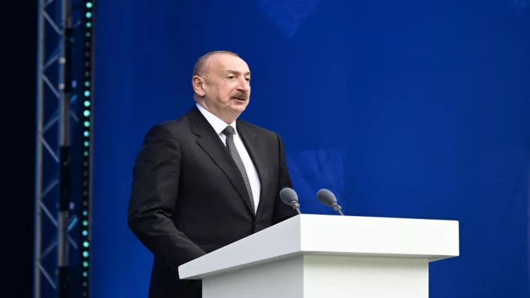 Azərbaycan Prezidenti: Əminəm ki, azad edilmiş Laçından bu gün üç ölkənin dünyaya verdiyi mesajlar lazımi ünvana çatacaq