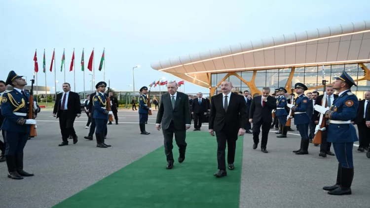 Ərdoğanın Azərbaycana səfəri başa çatıb - VİDEO - FOTO