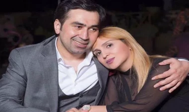 Xanımını qucaqlayıb, öpdü - VİDEO