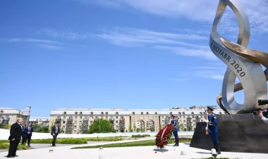 Misir Senatının sədri Zəfər parkını ziyarət edib - FOTO