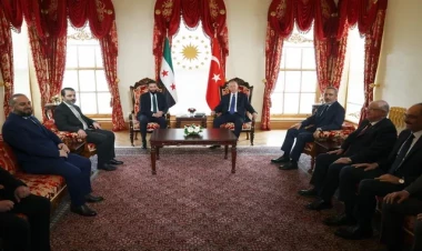 Ərdoğan Əhməd əş-Şaraa ilə görüşdü - yenilənib