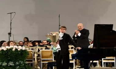 Moris Ravelin 150 illiyinə həsr olunmuş konsert keçirilib - FOTO