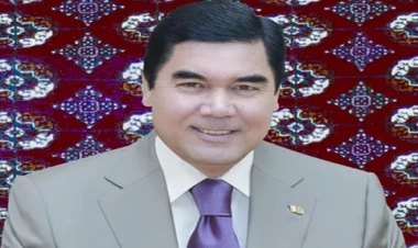 Qurbanqulu Berdiməhəmmədov Azərbaycan Prezidentini təbrik edib