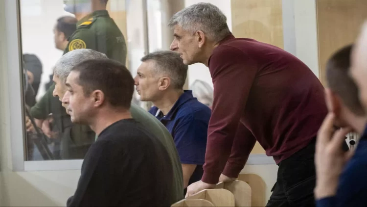 Məhkəmədə İşxanyanın döyüş əməliyyatlarında iştirak etməsini sübut edən video nümayiş etdirilib