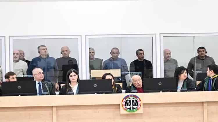 Beynəlxalq insan hüquqları müdafiəsi təşkilatının Ermənistan ordusunun cinayətləri ilə bağlı hesabatı məhkəmədə nümayiş olunub