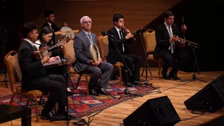 Xanəndə Nəriman Əliyevin 95 illiyinə həsr olunmuş xatirə gecəsi keçirilib - FOTO