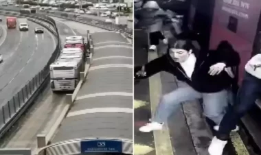 Türkiyədəki dəhşətli avtobus qəzasının ANBAAN görüntüsü