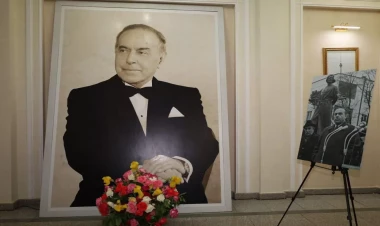 İsmayıllıda Heydər Əliyevin 102-ci ildönümünə həsr edilmiş tədbir keçirilib - FOTO
