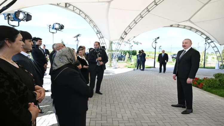 Prezident: İkinci mərhələdə Kəngərlidə daha çox ev tikiləcək