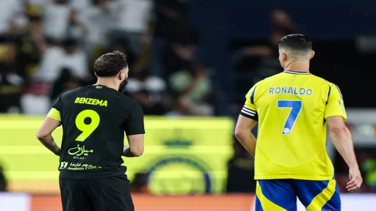 Ronaldu öz zərbəsinə güldü, Benzemaya uduzdu - VİDEO