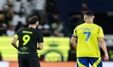 Ronaldu öz zərbəsinə güldü, Benzemaya uduzdu - VİDEO