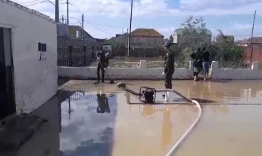 Bu rayonu su basdı - Əhali təxliyə edilir - VİDEO