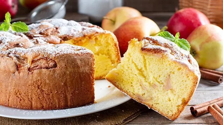 Almalı yaş keks necə hazırlanır?