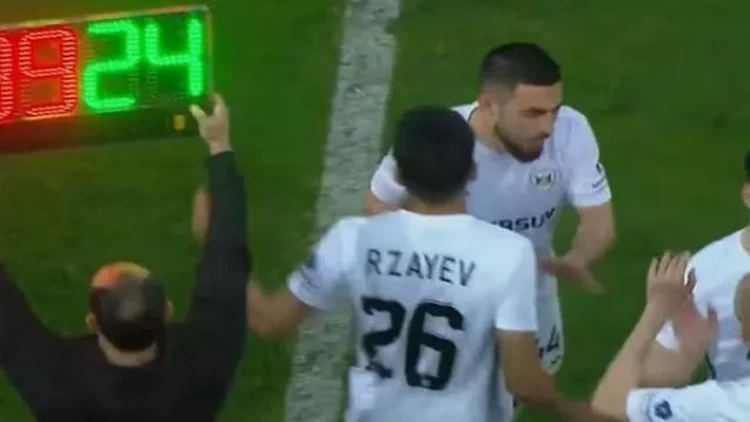 15 yaşında “Qarabağ”da ilk oyununa çıxdı - VİDEO