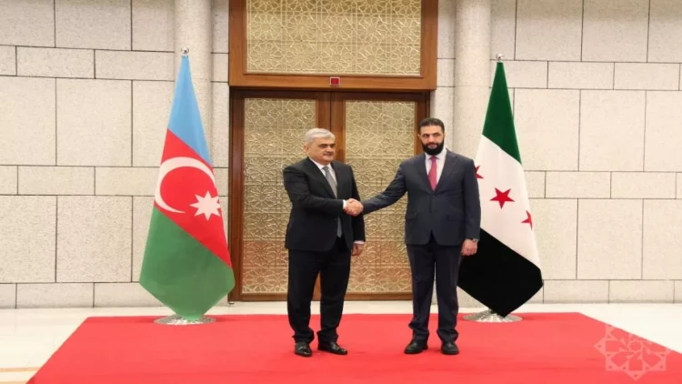 Azərbaycan nümayəndə heyəti Suriyada səfərdədir