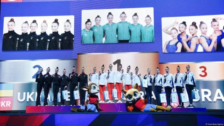 Bakıda keçirilən “Bədii gimnastika üzrə Avropa kuboku”nun 3-cü günündə qaliblər məlum olub - FOTO