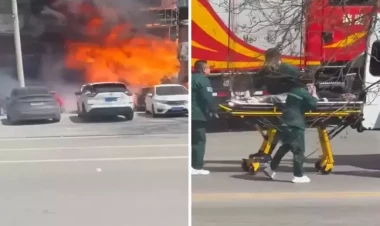 Çində faciə -  22 ölü var - VİDEO - FOTO