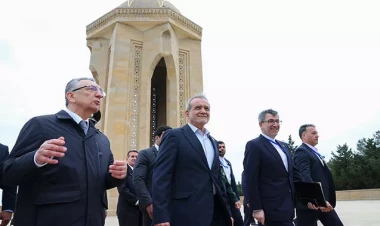 Eldar Əzizovun cavabı Pezeşkianı təəccübləndirdi - VİDEO