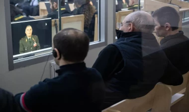 Məhkəmədə Şuşa rayonunun Ermənistan Silahlı Qüvvələri tərəfindən işğalı barədə videomateriallar nümayiş etdirilib - FOTO