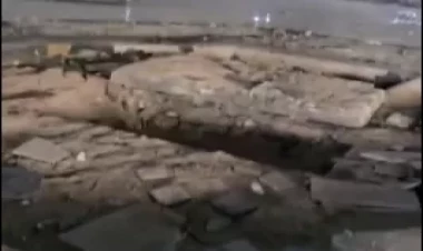 Əsədin atasının məzarından qalıqlarını çıxardılar - VİDEO