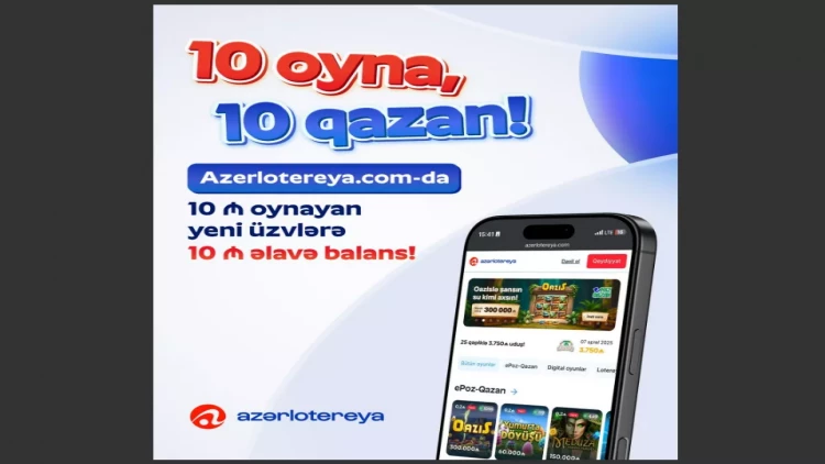 Azerlotereya.com-a yeni gələnləri super fürsət gözləyir!