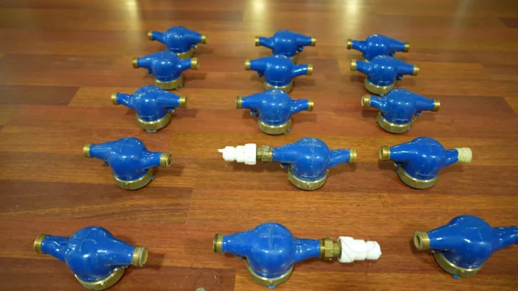 Su sayğacları oğurlayanlar saxlanıldı - VİDEO - FOTO