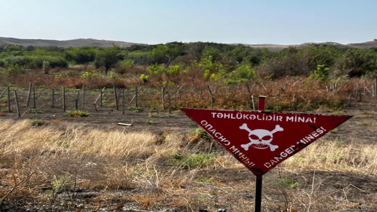 Qazaxda mina partladı - Xəsarət alan var