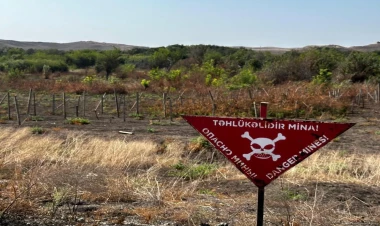 Qazaxda mina partladı - Xəsarət alan var