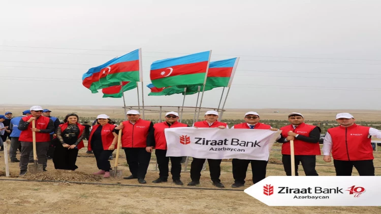 Ziraat Bank Azərbaycan ekoloji təşəbbüsə dəstək verdi - FOTO