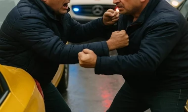 Bakıda yol üstündə dava: Ürəyindən bıçaqlandı - yenilənib - VİDEO