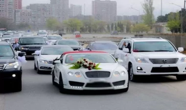 Toy karvanında xuliqanlıq edən sürücü saxlanıldı - VİDEO